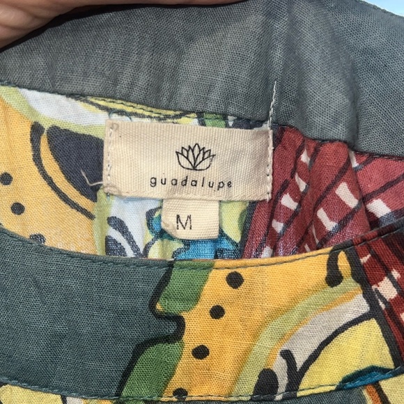 Guadalupe Tibet Tropical Birds Floral Maxi Dress - Picture 3 of 7